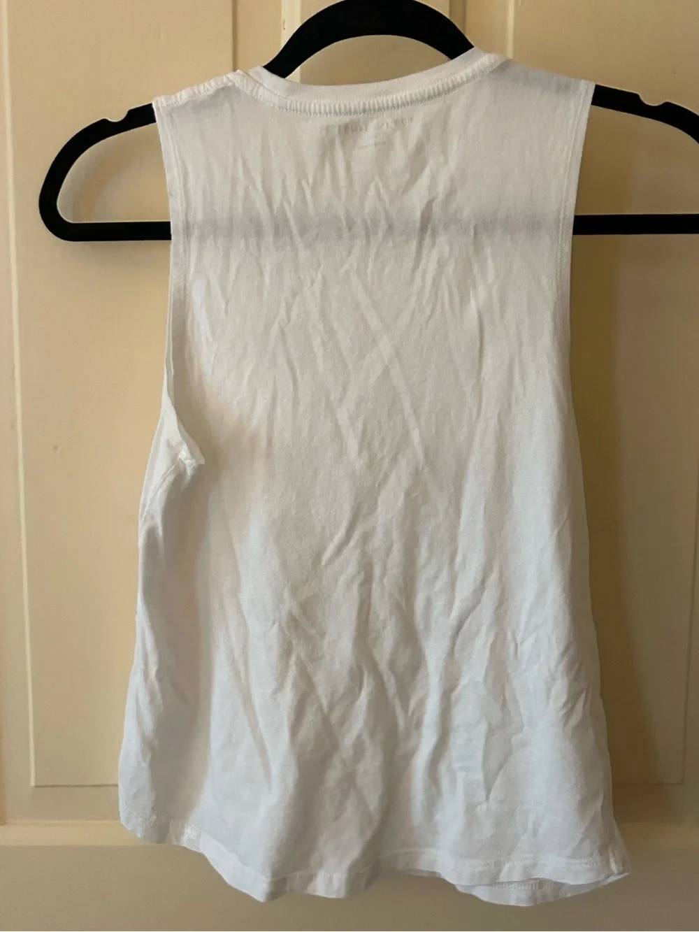 Spiritual Gangster White Graphic Tee tank  S - Picture 4 of 4